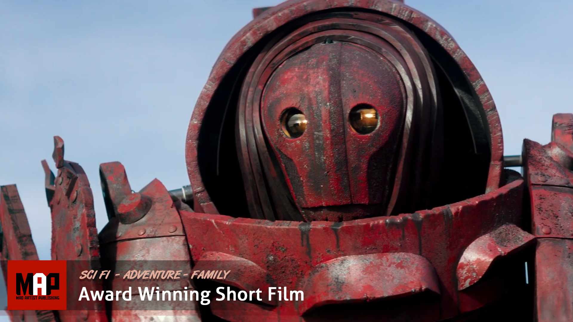 Award Winning SciFi Thriller Short Film ** A CRIMSON MAN ** Family Adventure Movie By Mike Pappa